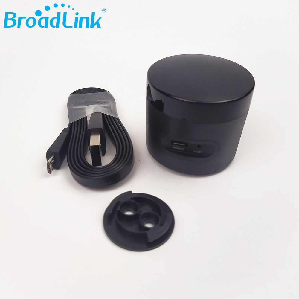 Bộ điều khiển hồng ngoại trung tâm Broadlink RM4 mini và cảm biển nhiệt độ độ ẩm HTS2 Bản quốc tế Universal Remote