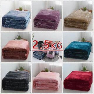 Chăn lông thỏ blanket nặng 2,5kg nhập nguyên chiếc