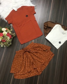 Set bộ quần giả váy