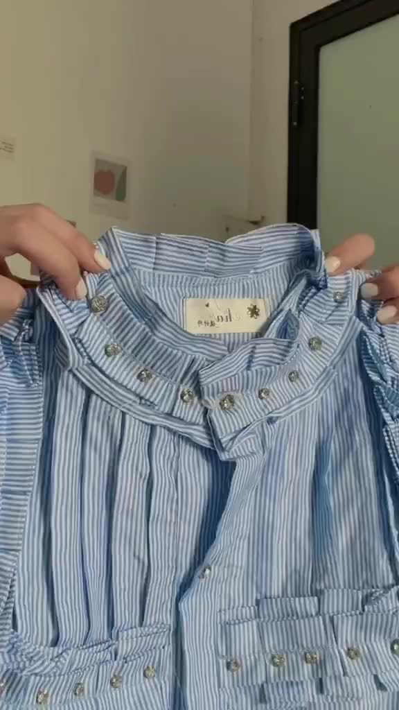 [NEW] Áo sơmi tay phồng , áo bèo đính đá sang chảnh ( HÀNG CÓ SẴN) /Jennycloset | BigBuy360 - bigbuy360.vn