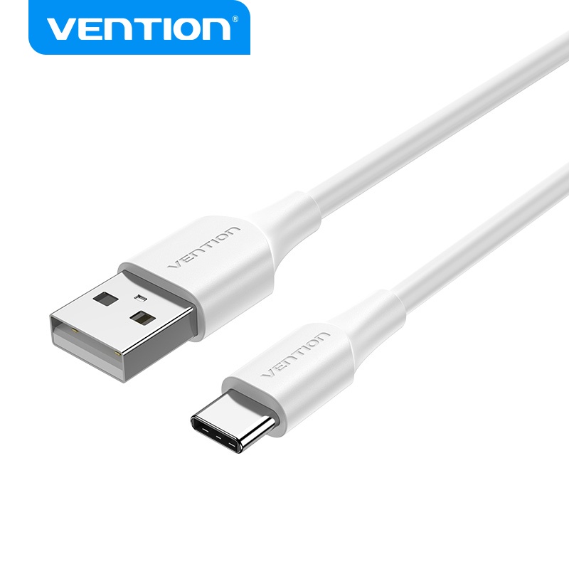 Dây cáp sạc nhanh Vention USB type C 3A thích hợp cho Xiaomi/ Samsung/ OPPO Và Apple/ Huawei Tablet