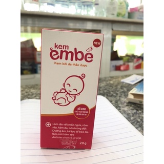 Kem bôi da thảo dược embe 20g