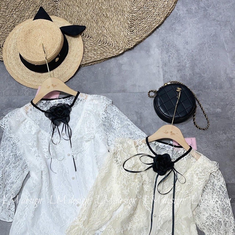 áo ren tay lỡ tag hoa | BigBuy360 - bigbuy360.vn