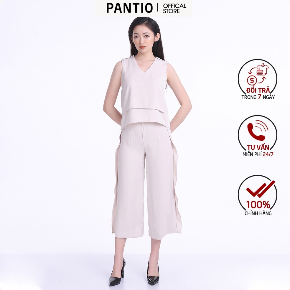 Quần lửng chất liệu vải cao cấp dáng suông BQL32289 - PANTIO