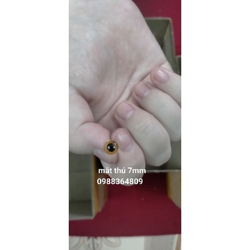 Set 10 cặp mắt thú 3mm , 4mm , 5mm , 6mm , 7mm