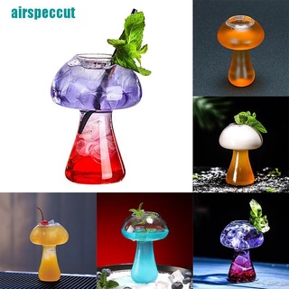 Cốc thủy tinh uống bia / cà phê hình cây nấm độc đáo trang trí bữa tiệc