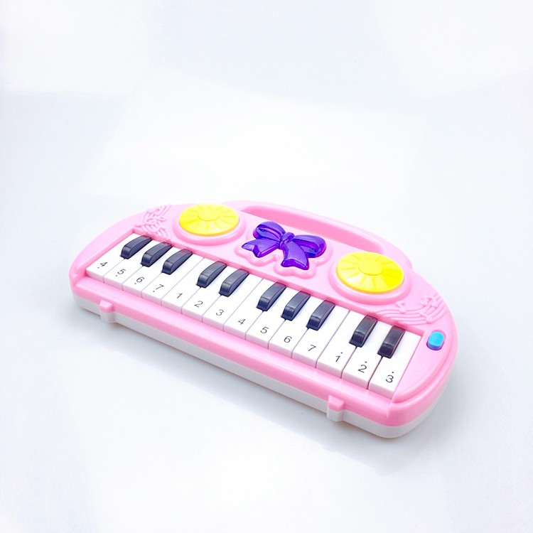 Đồ chơi nhạc cụ đàn Organ Hello Kitty giúp bé nhận biết giai điệu, âm thanh, chất liệu nhựa an toàn, đảm bảo sức khỏe