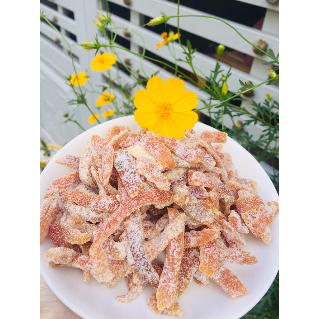 500g trần bì ăn thơm miệng giúp tiêu hóa tốt