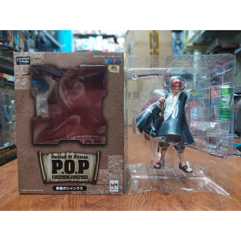 MÔ HÌNH MEGAHOUSE PVC ONE PIECE PORTRAIT OF PRIATES SHANKS
