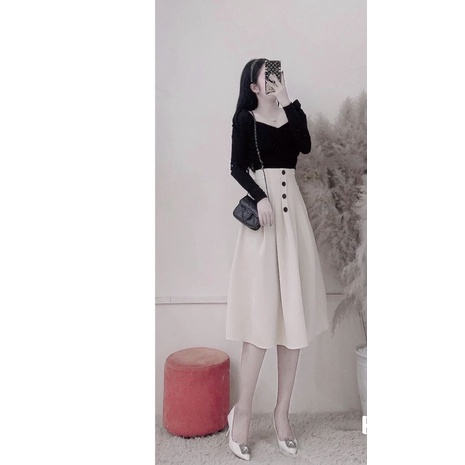 Sét áo kèm chân váy