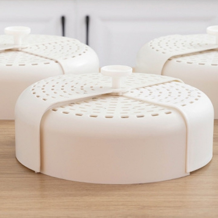 Lồng Bàn Đậy Thức Ăn Mini Gấp Gọn Tiết Kiệm Cho Không Gian Bếp - Lồng bàn nhỏ bằng nhựa tránh bụi - Khay đậy thức ăn