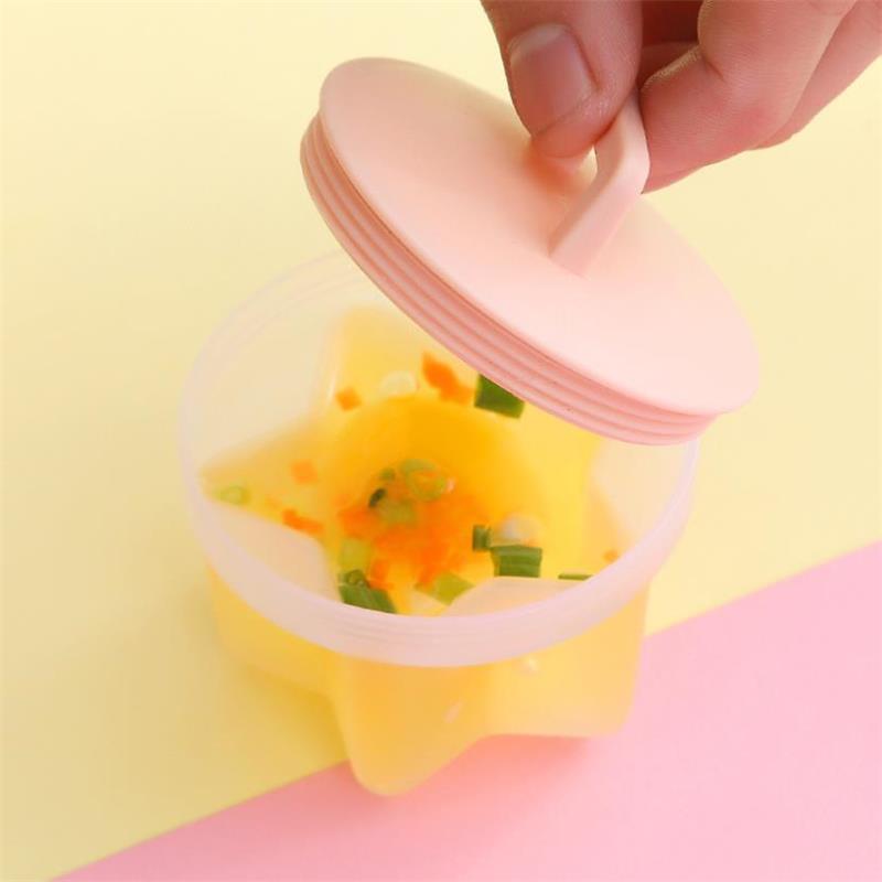 Set 5 Khuôn Luộc Trứng / Bánh Pudding / Sô Cô La Đa Năng Tiện Dụng Kèm Nắp Đậy