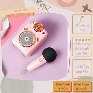 Loa bluetooth mic Divoom model little witch 2 - bộ đôi Divoom Bluetooth fairy kara KTV - Một Chút Xinh