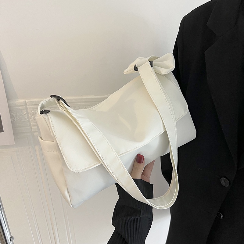 Túi Đeo Vai Màu Sắc Đơn Giản Sức Chứa Lớn Cao Cấp Thời Trang