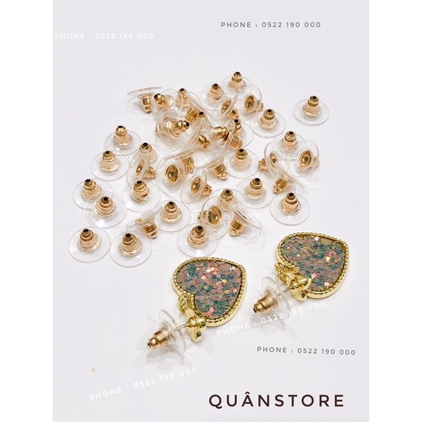 Chốt gài hoa tai nhìu mẫu