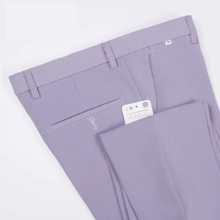 Quần âu nam màu ghi✈FREE SHIP✈ ống côn dáng Hàn Quốc | BigBuy360 - bigbuy360.vn