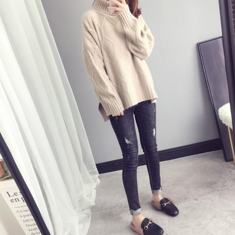 Áo len cổ lọ phong cách Hàn Quốc L096 | BigBuy360 - bigbuy360.vn