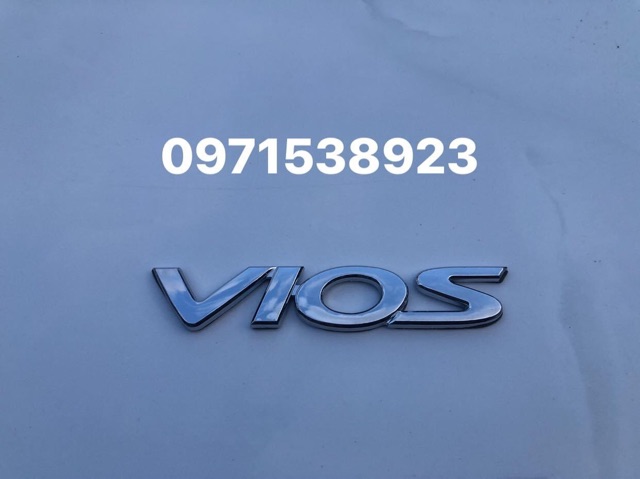 Logo Chữ Nổi Vios Dán Đuôi Xe vios 2014-2018