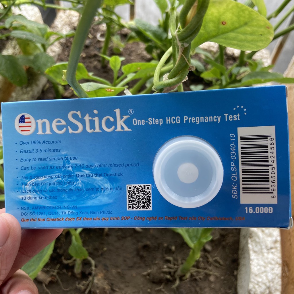 Que Thử Thai One Stick - Test Thai Chính Xác Hiệu Quả