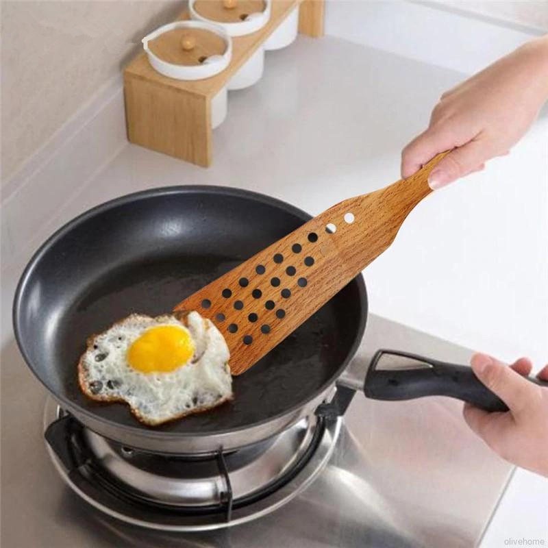 Thanh Nấu Ăn Bằng Gỗ Chịu Nhiệt Cao Tiện Dụng Cho Nhà Bếp