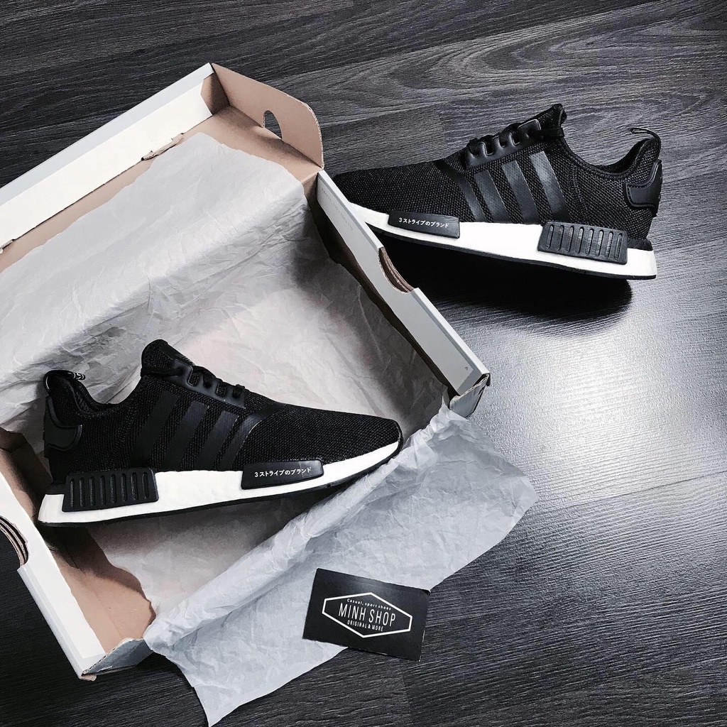Giày Adidas_NMD R1 Japan Core Black - 6617