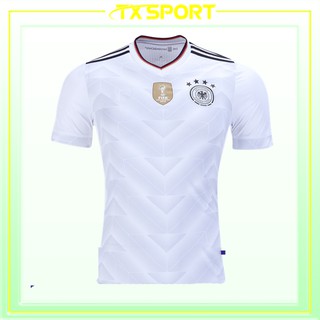 Bộ Áo bóng đá world cup 2018 đội tuyển đức Trắng