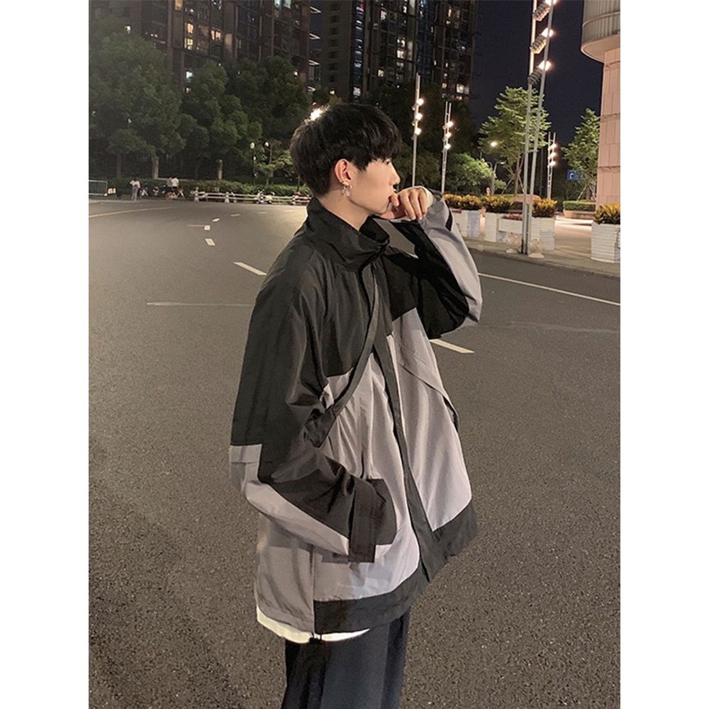 Áo khoác bomber thời trang Hàn Quốc 2021 cho nam