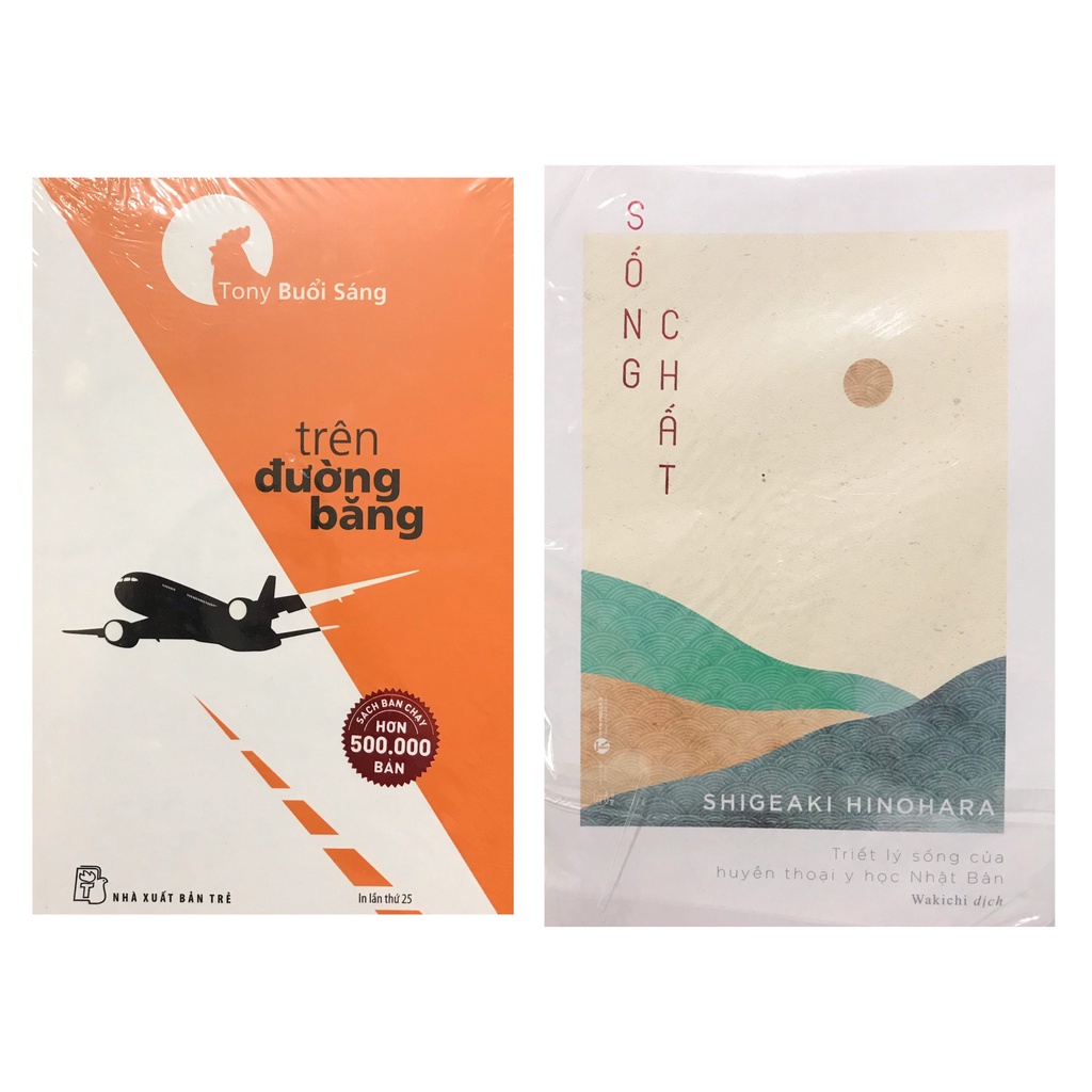 Sách - Combo Trên đường băng + Sống chất