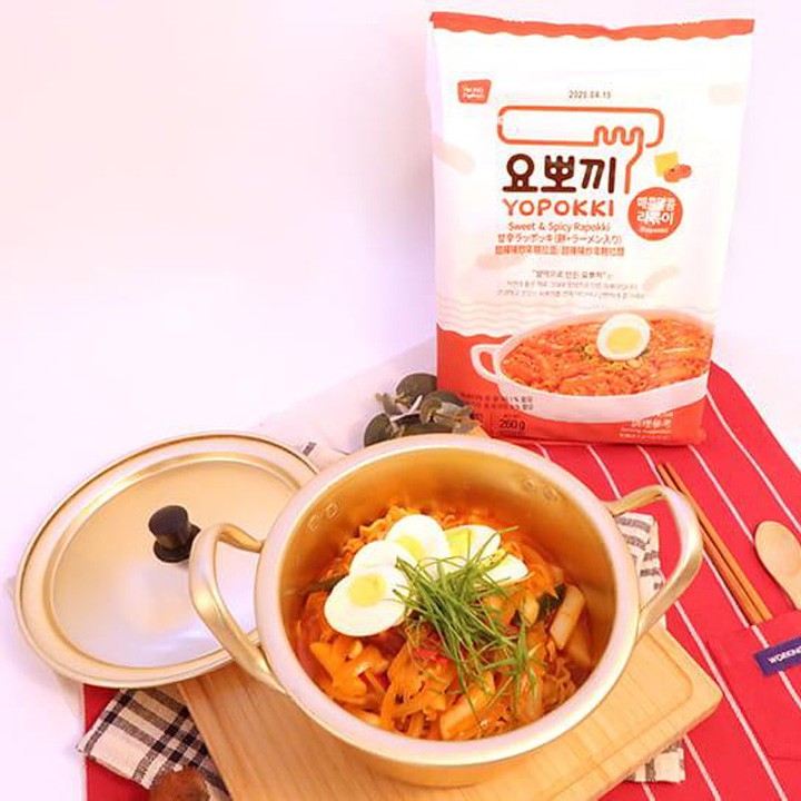 Bánh gạo & Mì Rapokki Nhập Khẩu Hàn Quốc Nhiều Vị