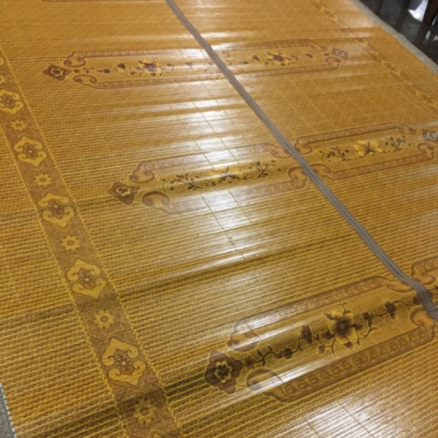 Chiếu tre chiếu trúc tăm vân gỗ