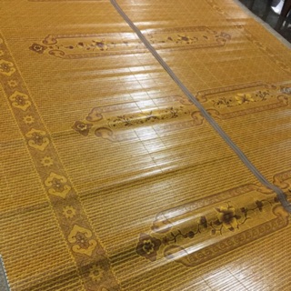 Chiếu tre chiếu trúc tăm vân gỗ