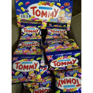 Kẹo dẻo tommy , kẹo dẻo hình hạt đậu vị hoa quả