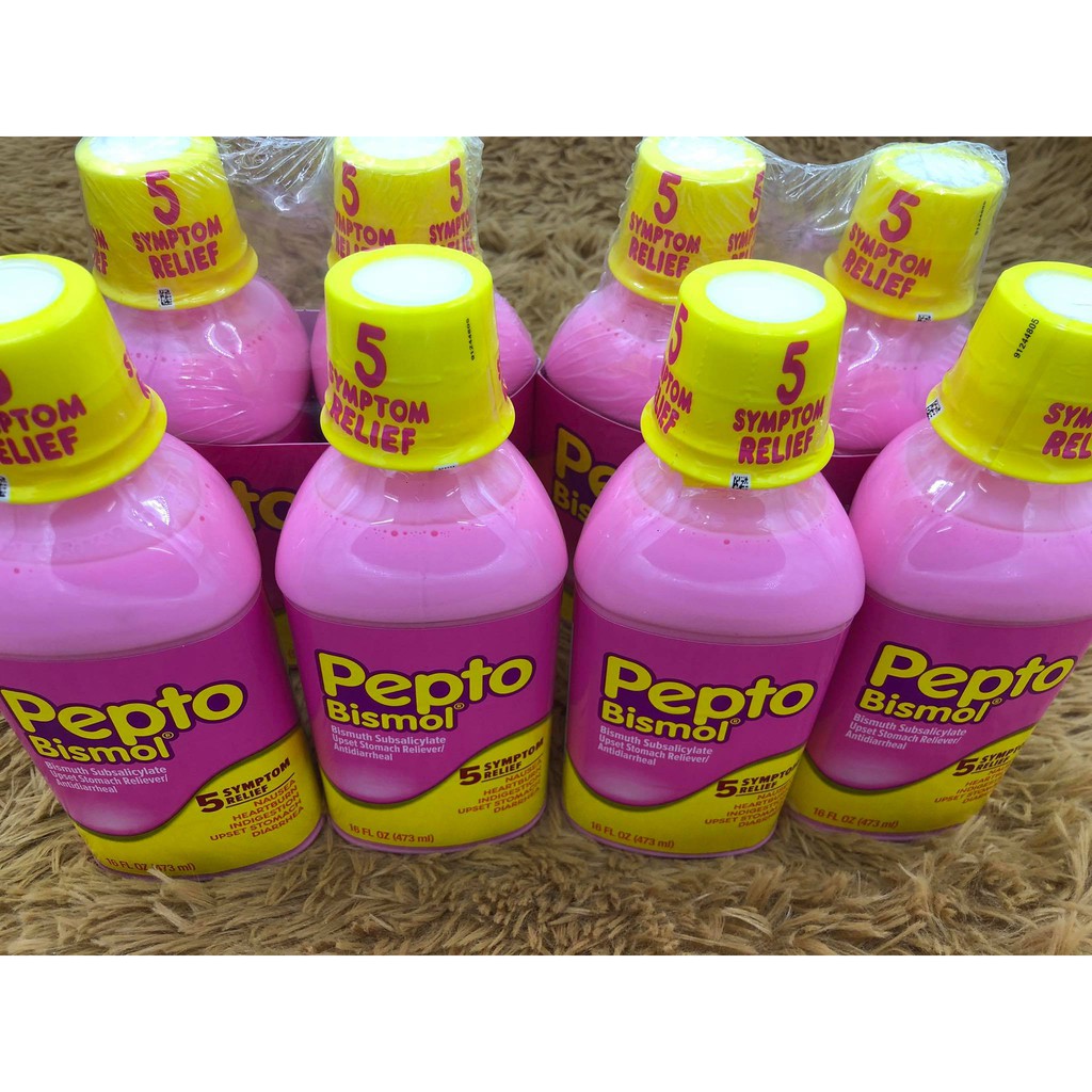 Siro Pepto Bismol hỗ trợ tiêu hoá, dạ dày của Mỹ 354ml