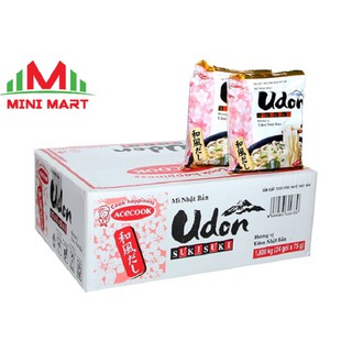 THÙNG 24 GÓI MÌ UDON SUKI SUKI NHẬT BẢN 75G