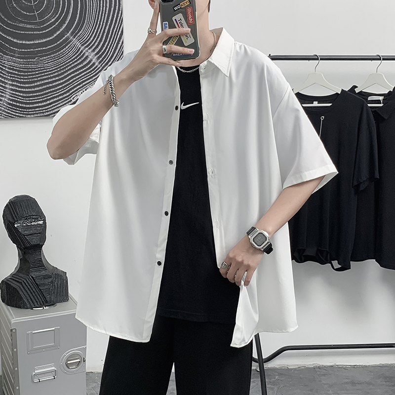 Áo Sơ Mi Ngắn Tay In Họa Tiết Hoạt Hình Thời Trang Dành Cho Nam | BigBuy360 - bigbuy360.vn