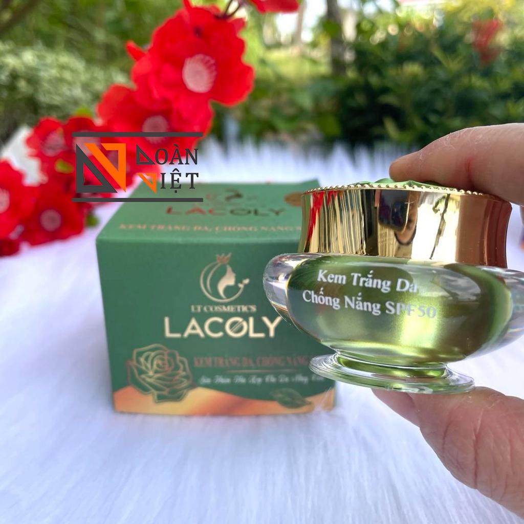 Kem FACE LACOLY -Thâm, Nám tàn nhang đồi mồi, Mụn, Se Khít lỗ chân lông, Tái tạo da, Dưỡng trắng da chống nắng. Hàng CTy