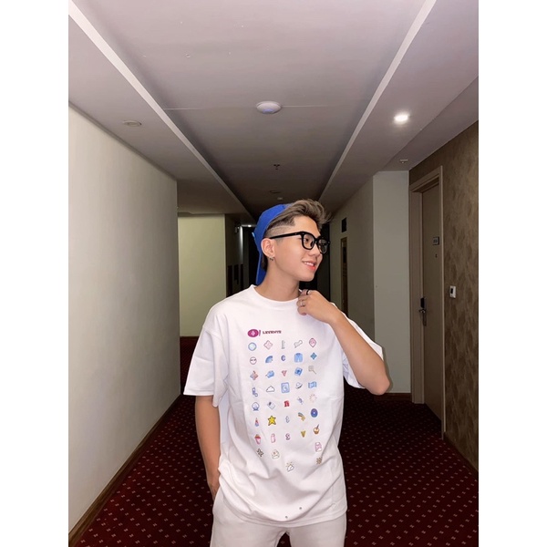 Áo thun Levents internetlove pixel nam nữ full tag chất cotton Hany shop