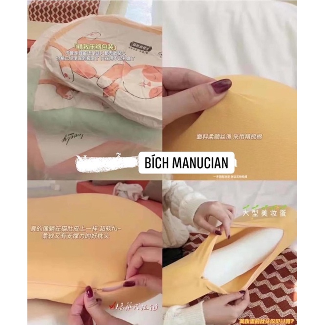 GỐI BỤNG MÈO SIÊU ÊM