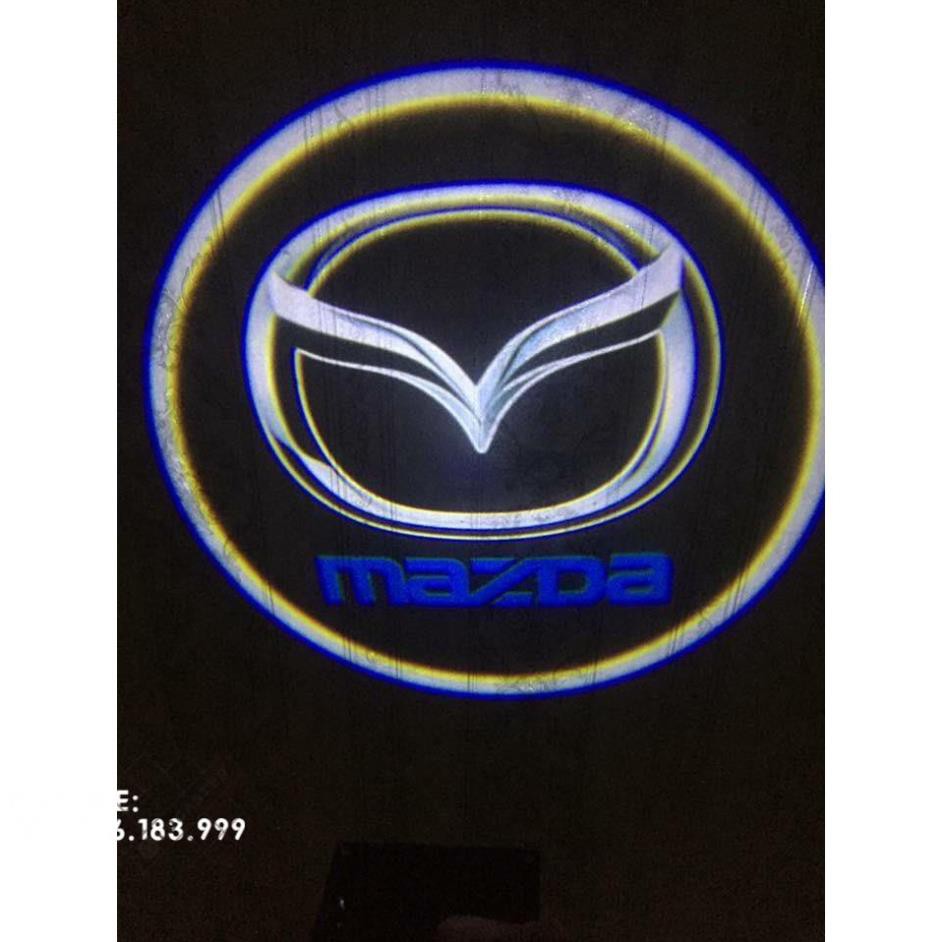 Đèn soi cảnh báo logo hãng xe ver 2020