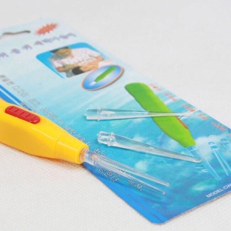 Dụng Cụ Láy Ráy Tai Có Đèn Cho Bé - Cây Móc Lỗ Tai Có Đèn Soi Cho Bé