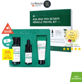 [Hàng Công Ty] Bộ Chăm Sóc Da Mụn 3 Món - Some By Mi AHA-BHA-PHA 30 Days Miracle Travel Kit