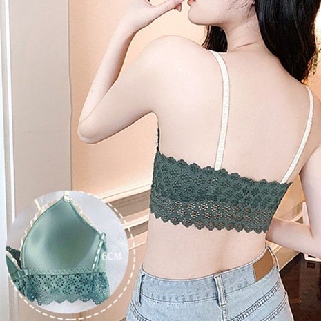 Áo Lót Nâng Ngực Cài Nút Trước Siêu Mỏng Không Gọng Thép Thời Trang Mùa Hè Cho Nữ