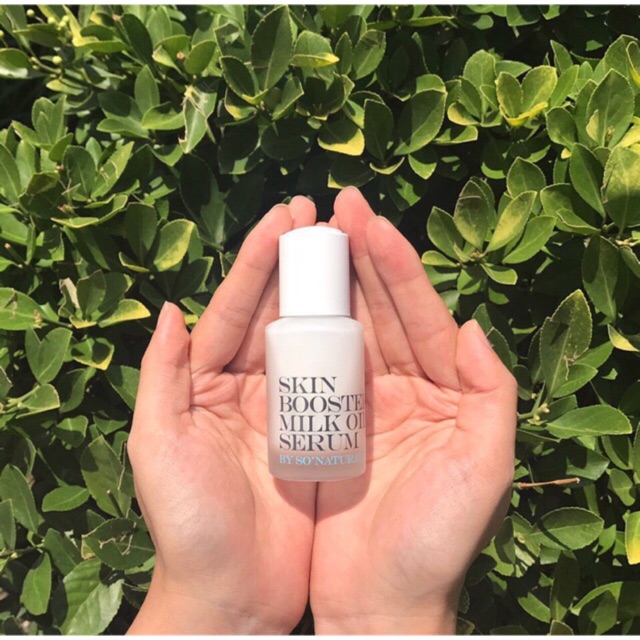 Tinh chất dưỡng trắng da So’natural skin booster milk oil serum | BigBuy360 - bigbuy360.vn