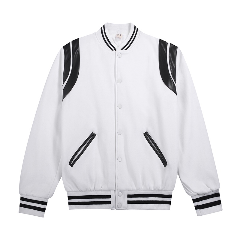 Set Bộ Đồ Áo Khoác Bomber Teddy Kẻ Viền Vai Quần Dài Jogger Thời Trang Mixxno.1 AO KHOAC NAM 046 + QUAN NAM 069