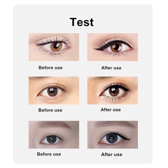 Bút Kẻ Mắt Dạng Lỏng Màu Đen Chống Thấm Nước Lâu Trôi Nhanh Khô Mịn Màng