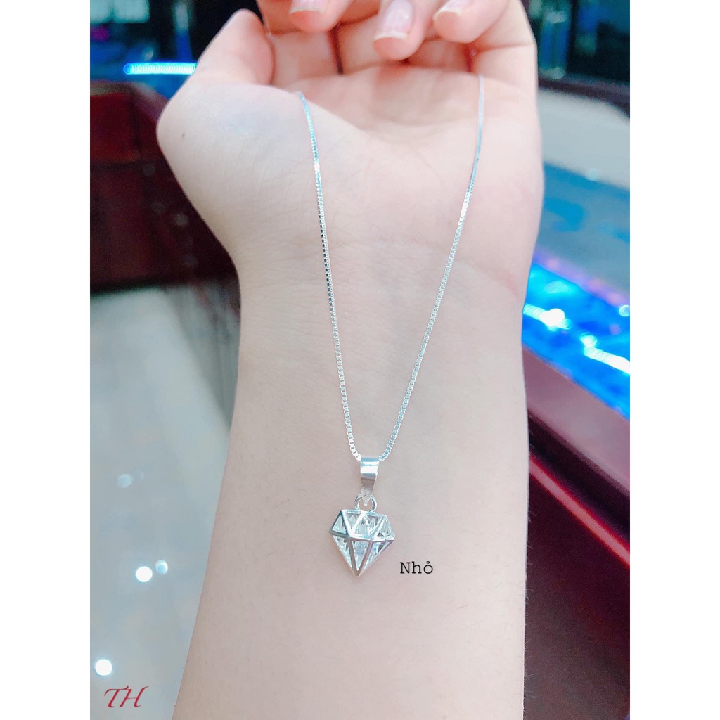 Dây chuyền mặt kim sáng đẹp .bạc chuẩn