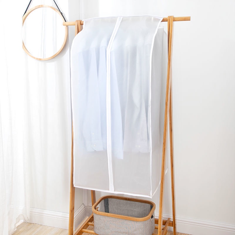 Túi bọc quần áo chống bụi, bọc áo chống bụi bigsize vải dày chống thấm nước có khóa kéo