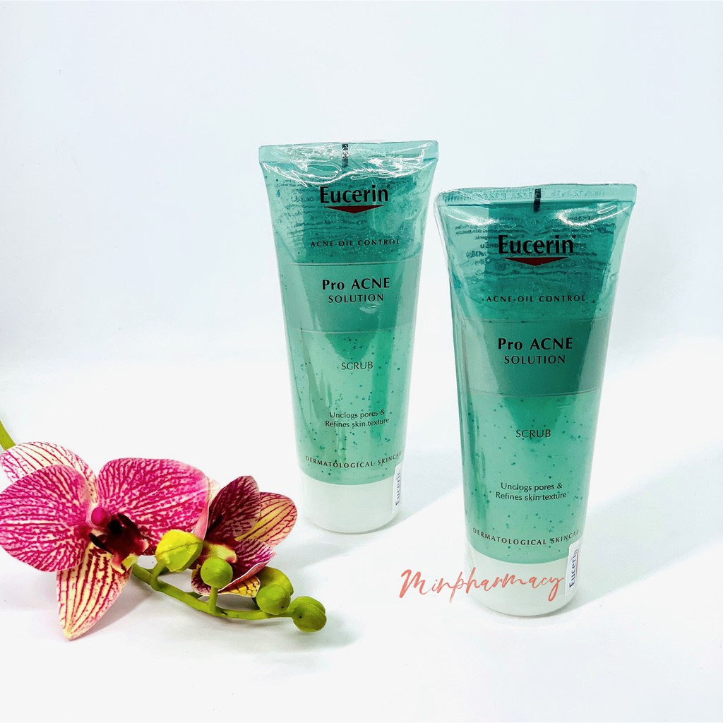 Tẩy tế bào chết ngăn ngừa mụn EUCERIN PRO ACNE SCRUB 100ml-Minpharmacy