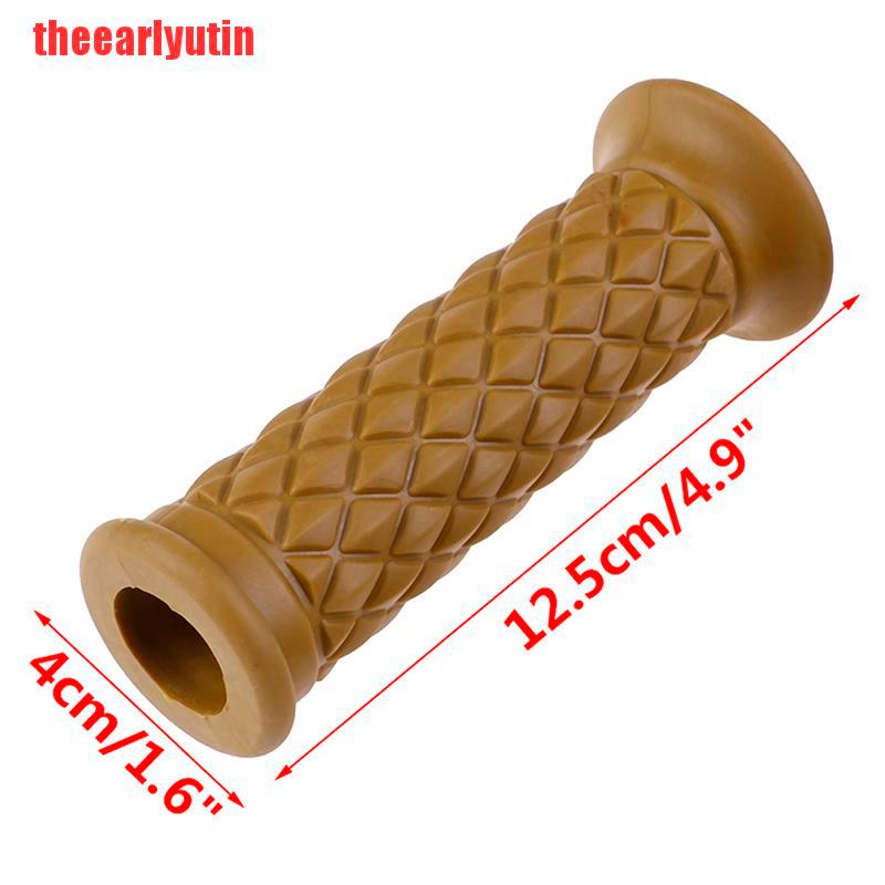 UTIN available hot retro cafe racer parts rubber motorbike grip for moto handlebar