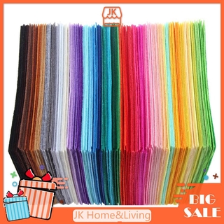 Set 40 Miếng Vải Polyester 10x10cm Nhiều Màu Chuyên Dụng May Vá Đồ Thủ Công
